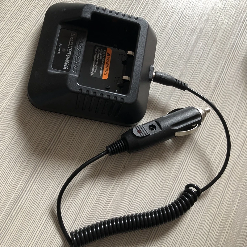 Радио Оригинальное портативное зарядное устройство с USB кабель со световым индикатором для Baofeng UV-5R UV-82 BF-F8HP плюс иди и болтай Walkie Talkie Ham радио