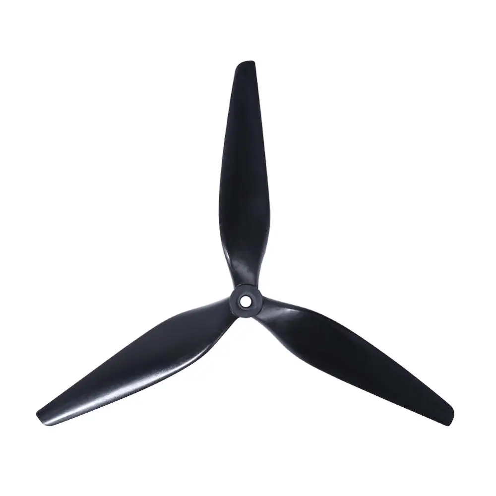 4 шт. HQ Macroquad Prop 10X5X3/9X5X3 1050/9050 10 дюймов/9 дюймов 3 лезвия/tri-blade черный-карбоновый усиленный нейлоновый Пропеллер для FPV