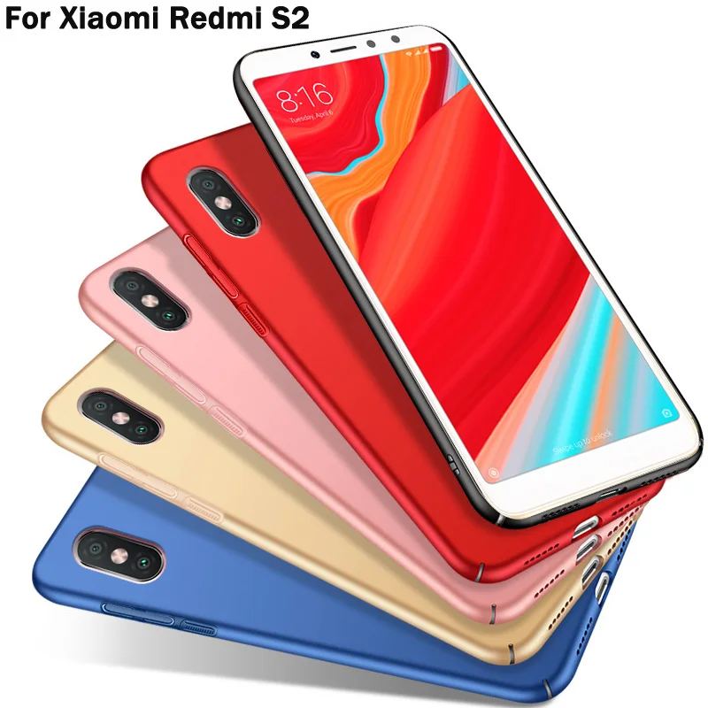 Глобальная версия жесткого поликарбоната для Xiaomi Redmi S2 задняя крышка S 2 защитный