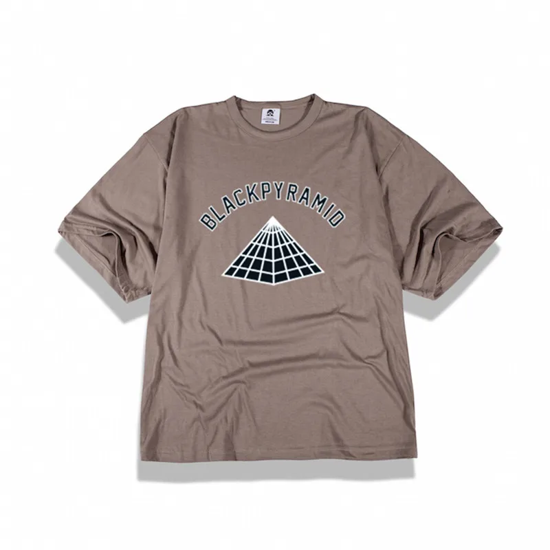 Модная мужская футболка большого размера с принтом в виде пирамиды Криса