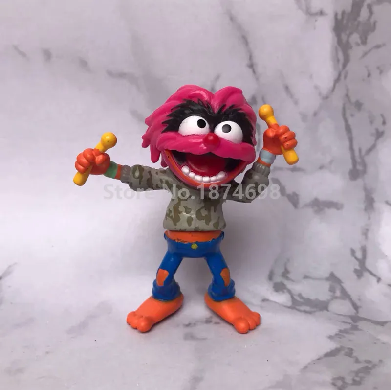 Новинка, Маппет, животные, мисс Хрюша, мишка Fozzie, 3 шт. в наборе, мини ПВХ фигурки, игрушки, куклы для детей, подарки для детей, 6 см