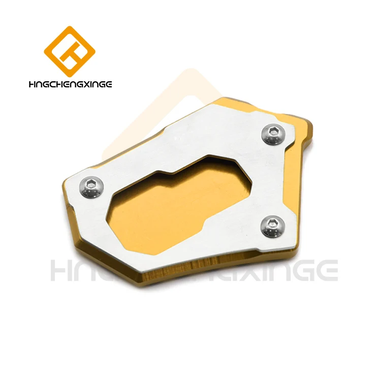 Мотоцикл подставка для ног подножка сбоку расширение Pad Поддержка пластина BMW