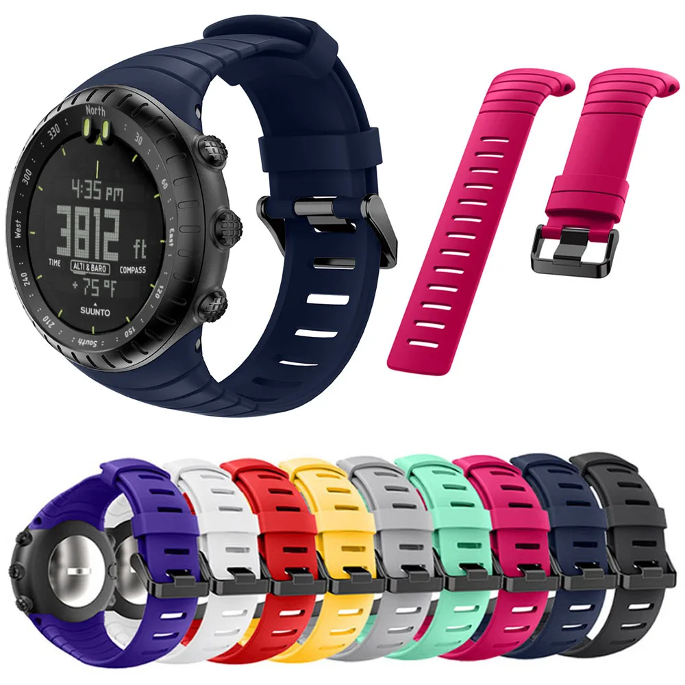 Ремешок для часов SUUNTO CORE сменный спортивный силиконовый ремешок наручных