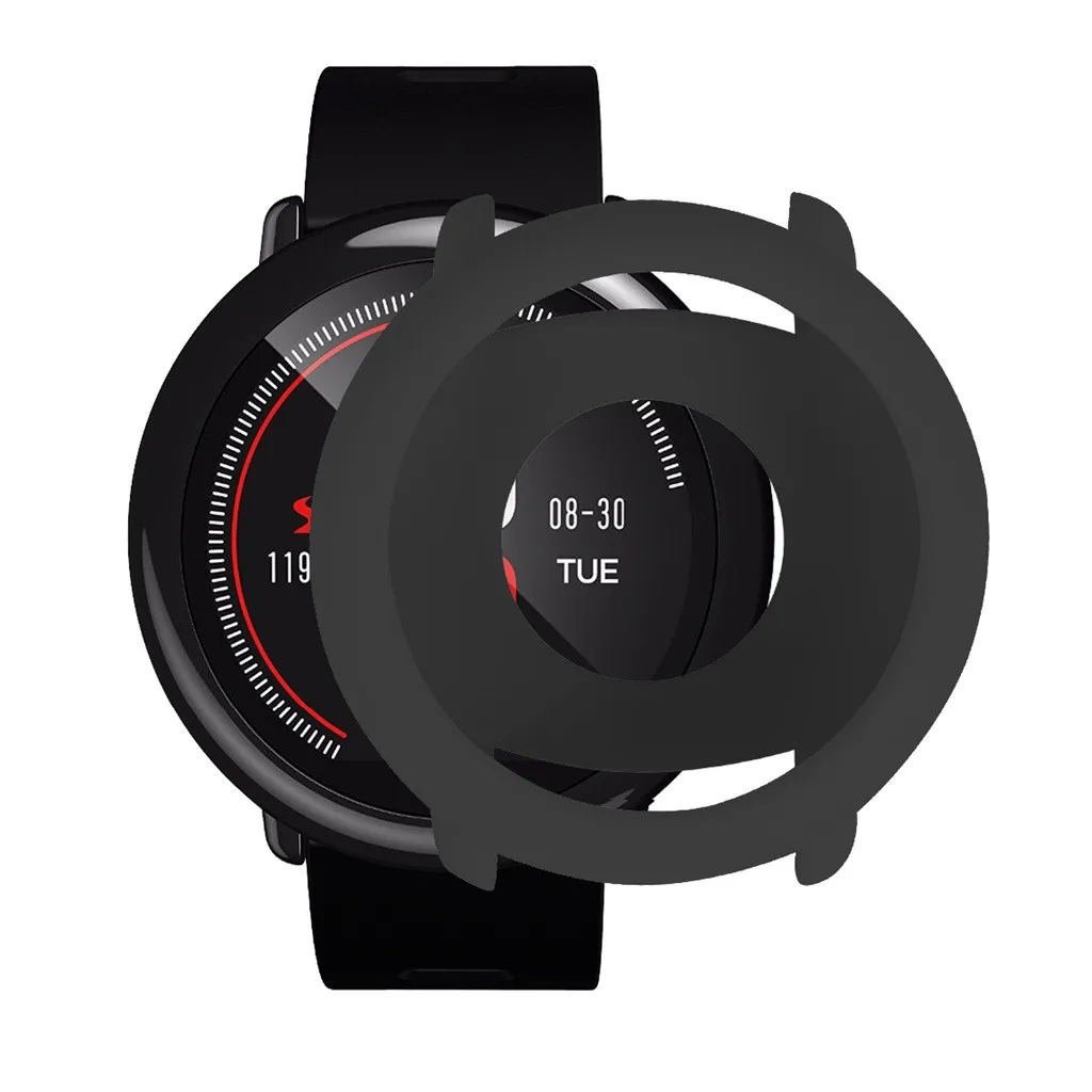 Сменный мягкий чехол из ТПУ для Xiaomi силиконовый защитный Huami AMAZFIT Pace Smart Watch