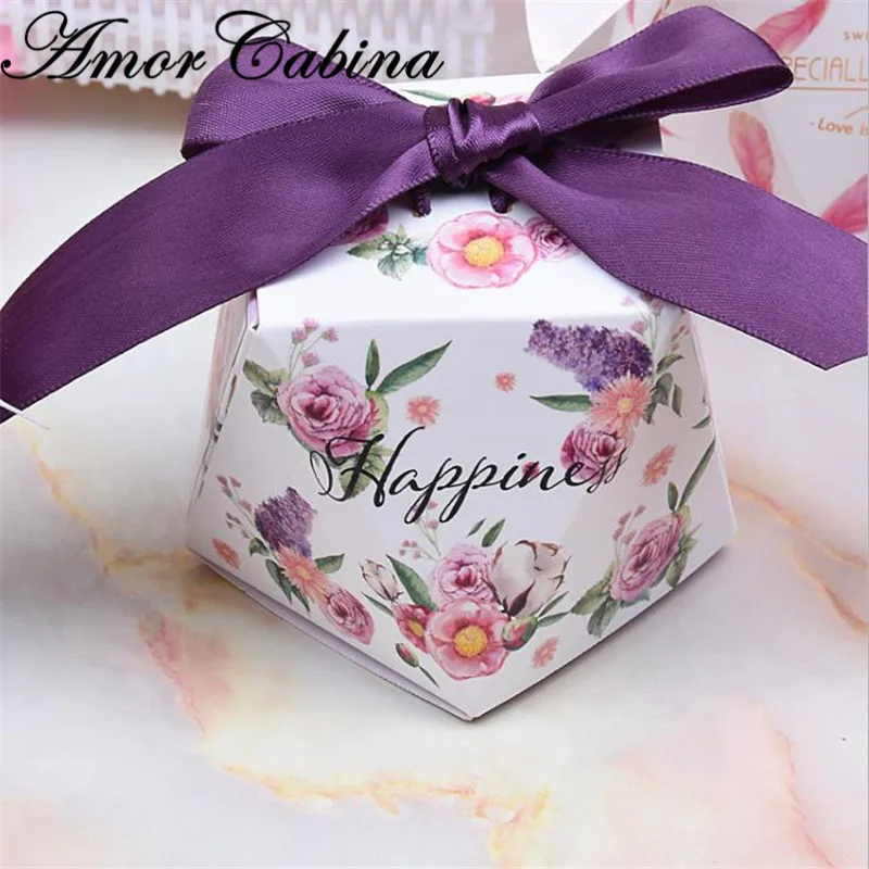 Лидер продаж мрамор алмаз Бумага конфеты коробки, свадебные сувениры Baby Shower вечерние поставки Bomboniere спасибо Рождественский подарок коробка