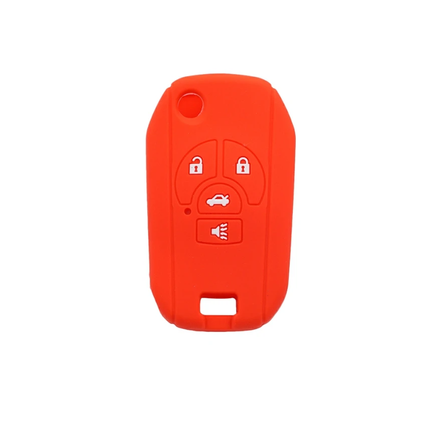 Cocolockey 4 кнопки резиновый чехол для автомобильного ключа Fob Подходит NISSAN Maxima Altima