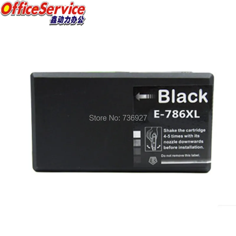 8X=2Sets T786 T7861 T786XL Compatible ink Cartridge For Epson WorkForce Pro WF-4630 4640 5110 5190 5620 5690 inkjet printer | Компьютеры и
