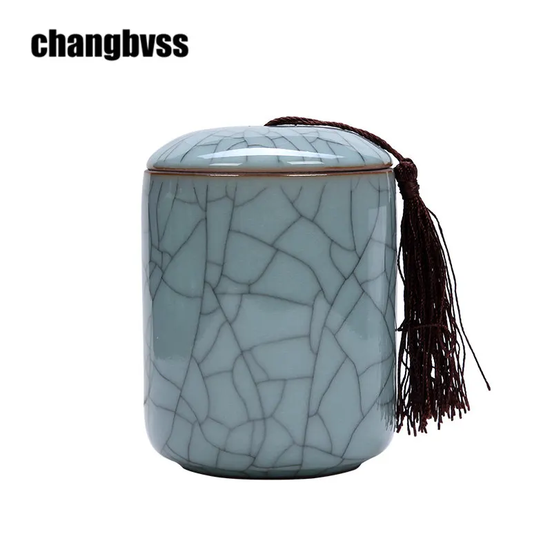 Кракле глазурь керамическая кухонная бутылка для хранения & баночки чай сахар