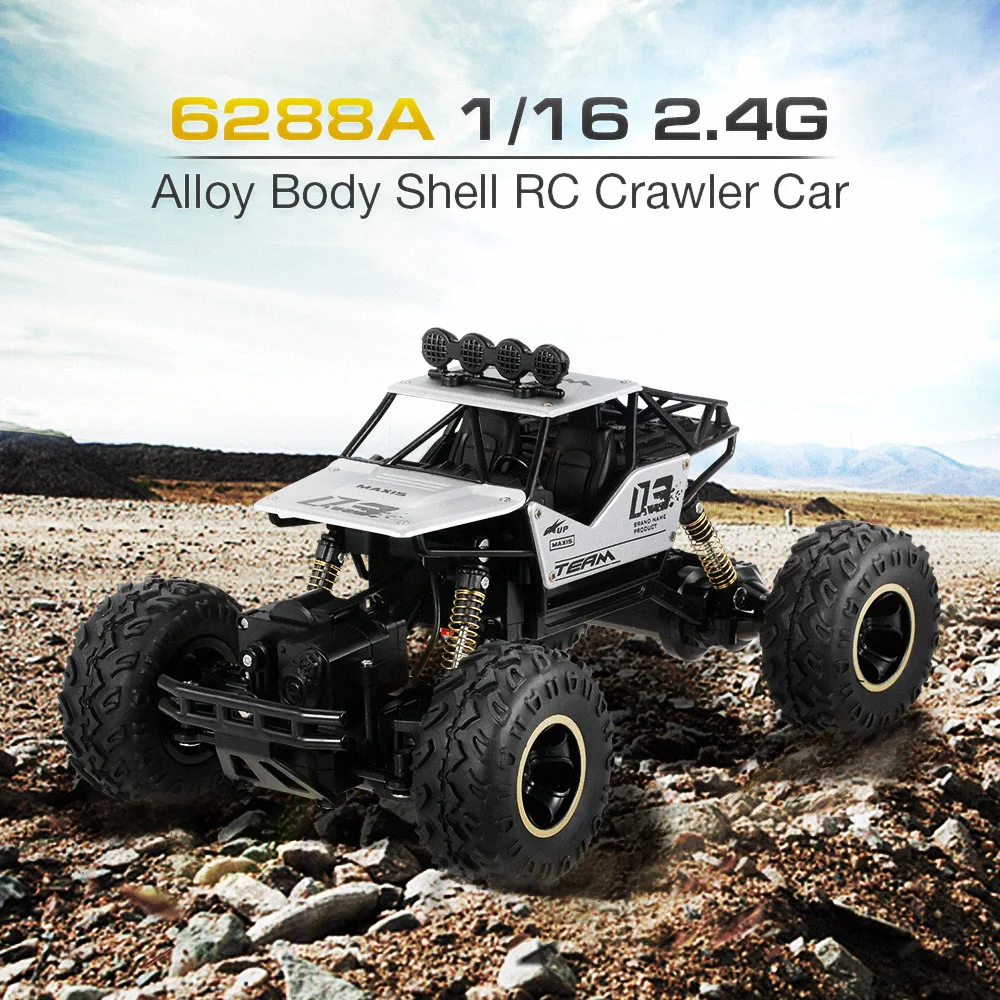 Новый сплав четырехколесный привод Rc автомобиль восхождения грязный мотоцикл