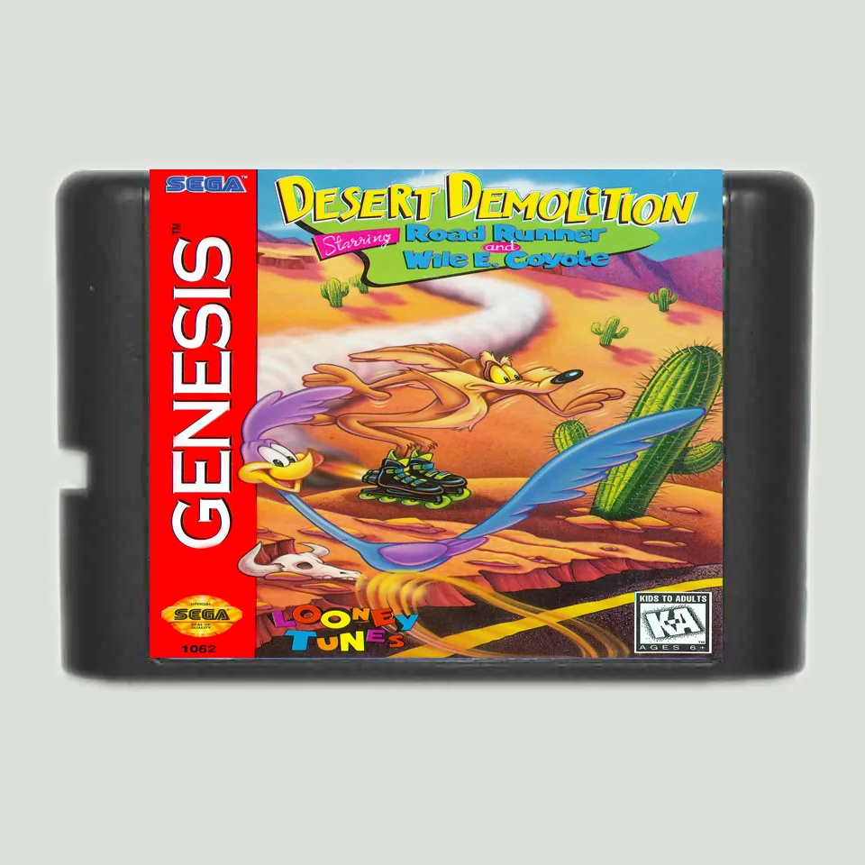 Пустыня снос 16 бит MD карточная игра для Sega MegaDrive Genesis игровой консоли| |