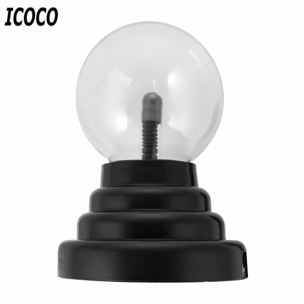 ICOCO 3 дюймов USB плазменный шар электростатической Сфера светильник магический