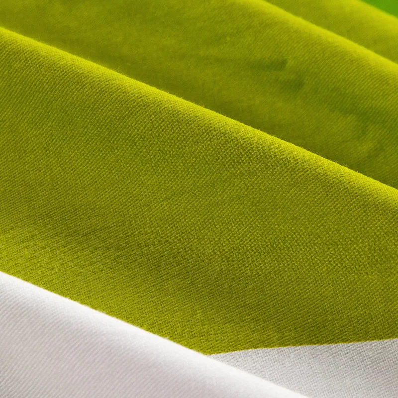 100% хлопок Радуга Красочные Тонкие полосы кровать одеяло покрывало простыня