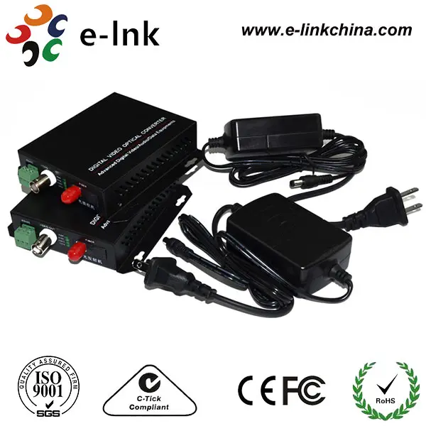 1Ch cctv конвертер волокна FC 20 км|fiber converter|cctv converter |