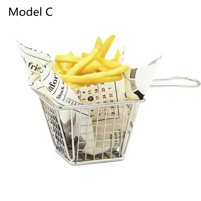 Корзина для закусок глубокая корзина еды посуда отеля поднос держатель