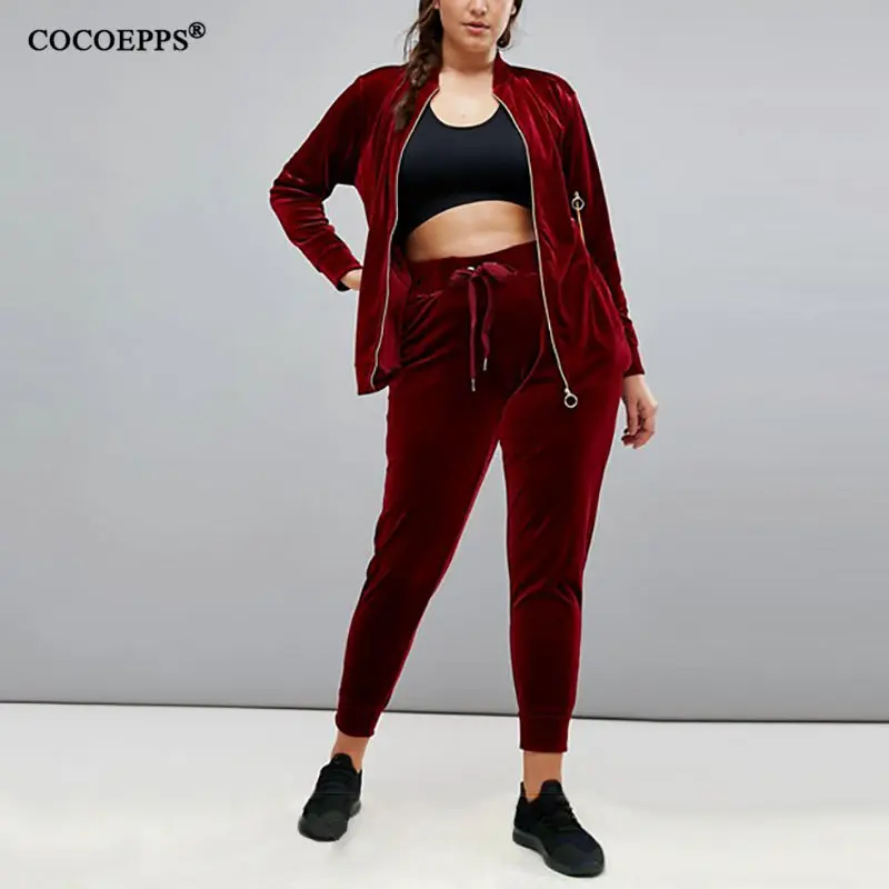Женские вельветовые брюки карандаш COCOEPPS повседневные свободные унисекс больших