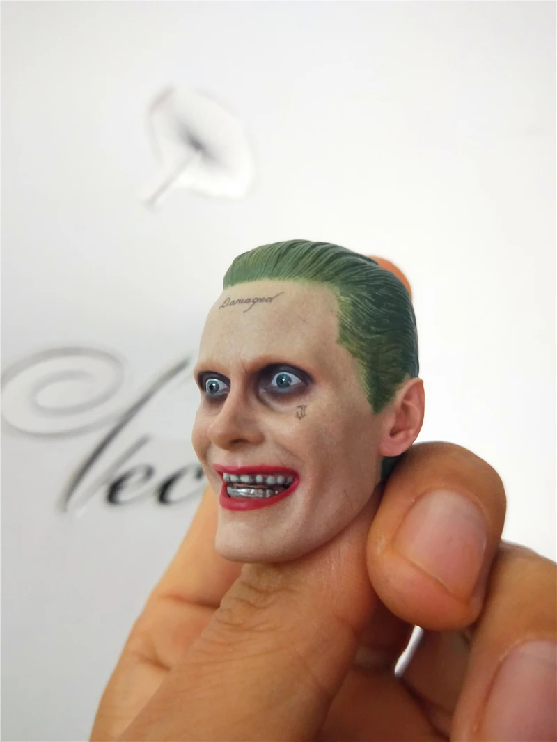 1/6 масштаб Джокер голова лепить Смеющийся фиолетовый пальто версия модель для 12 в