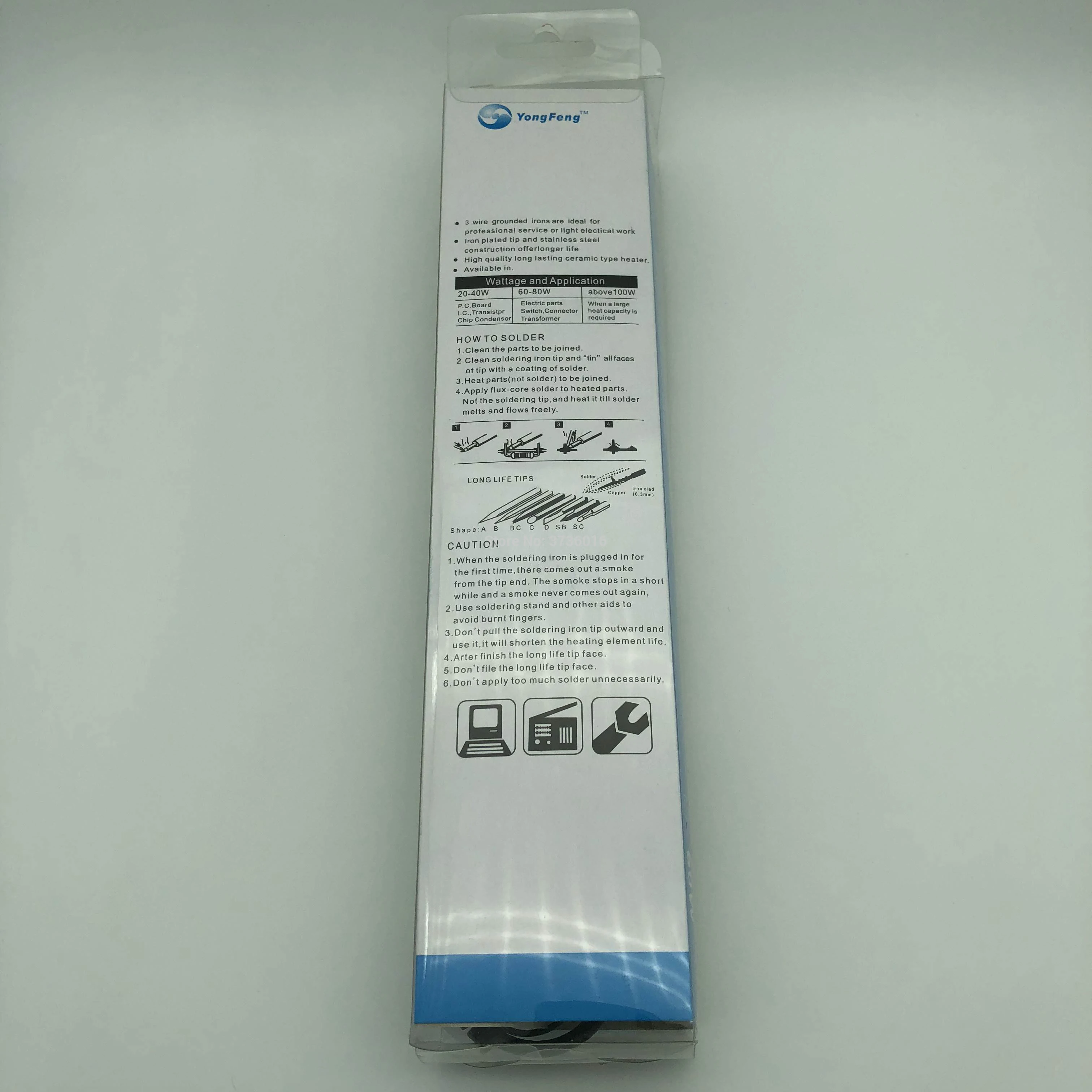 40W 220V удалить поляризатор пленка паяльник с электрическим контролем температуры