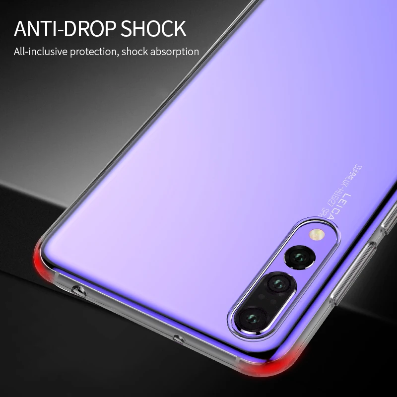 For huawei P20 pro Transparent soft silicone case luxury Ulyra thin Cover for P 20 P20pro full protector phone cover |