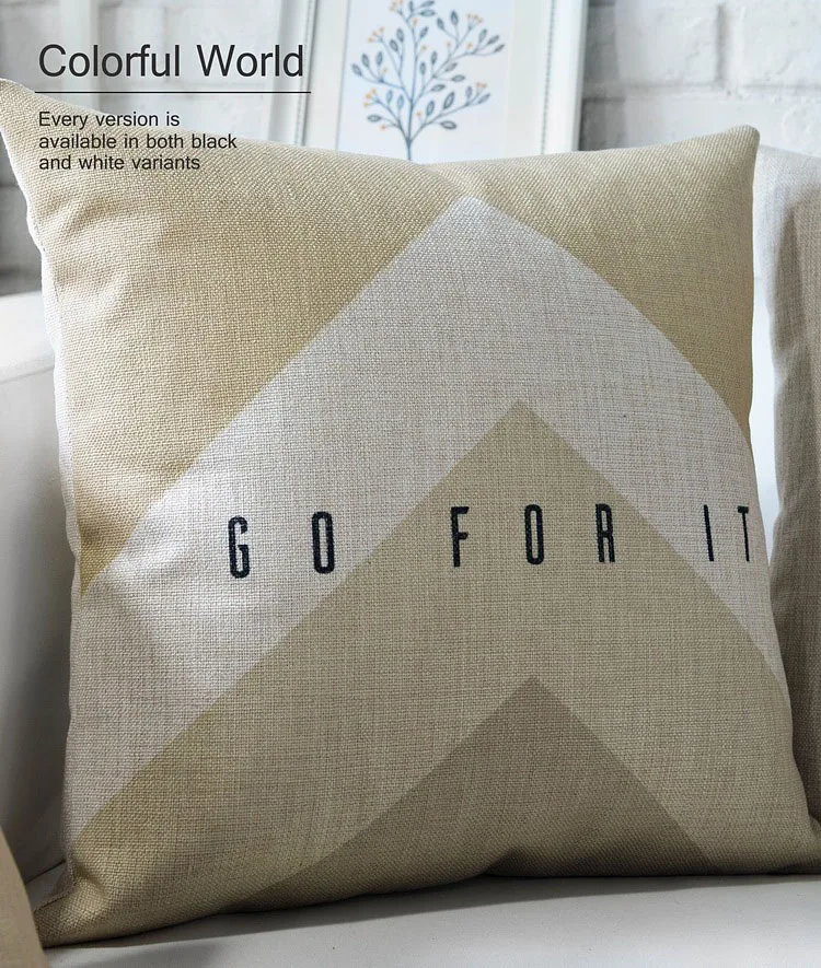 Подушка в скандинавском стиле с геометрическим рисунком медведя оленя для