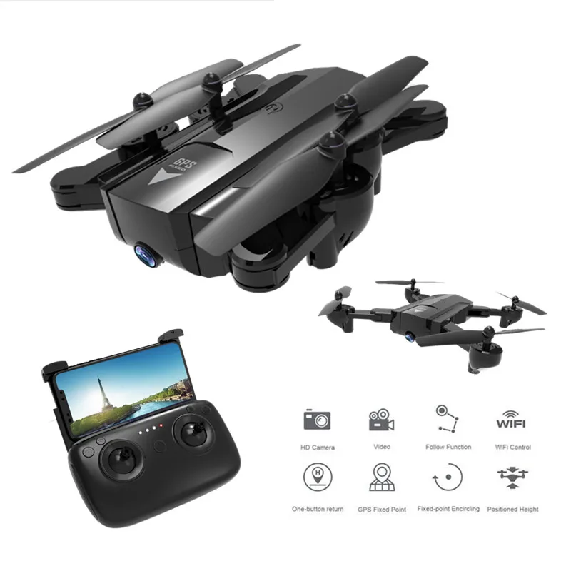X192 GPS Квадрокоптер с камерой 720P/1080P RC вертолет FPV фиксированной точкой Дрон режим