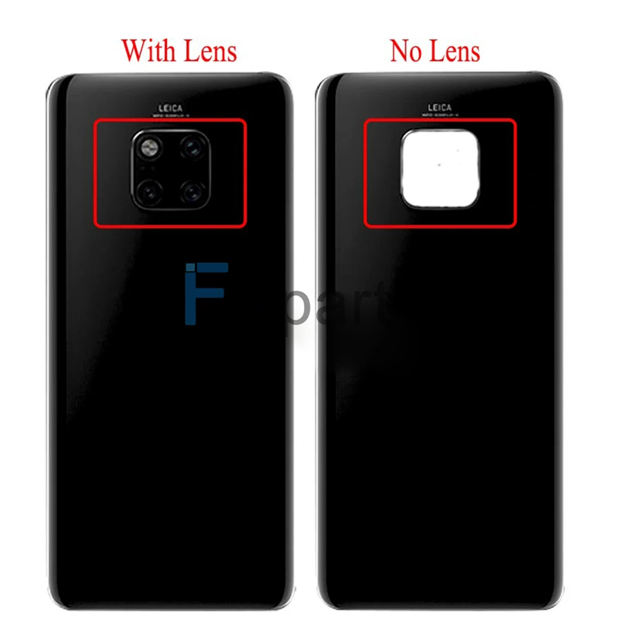 Стеклянная задняя крышка корпуса для HUAWEI Mate 20 Pro сменная Жесткий Чехол батареи
