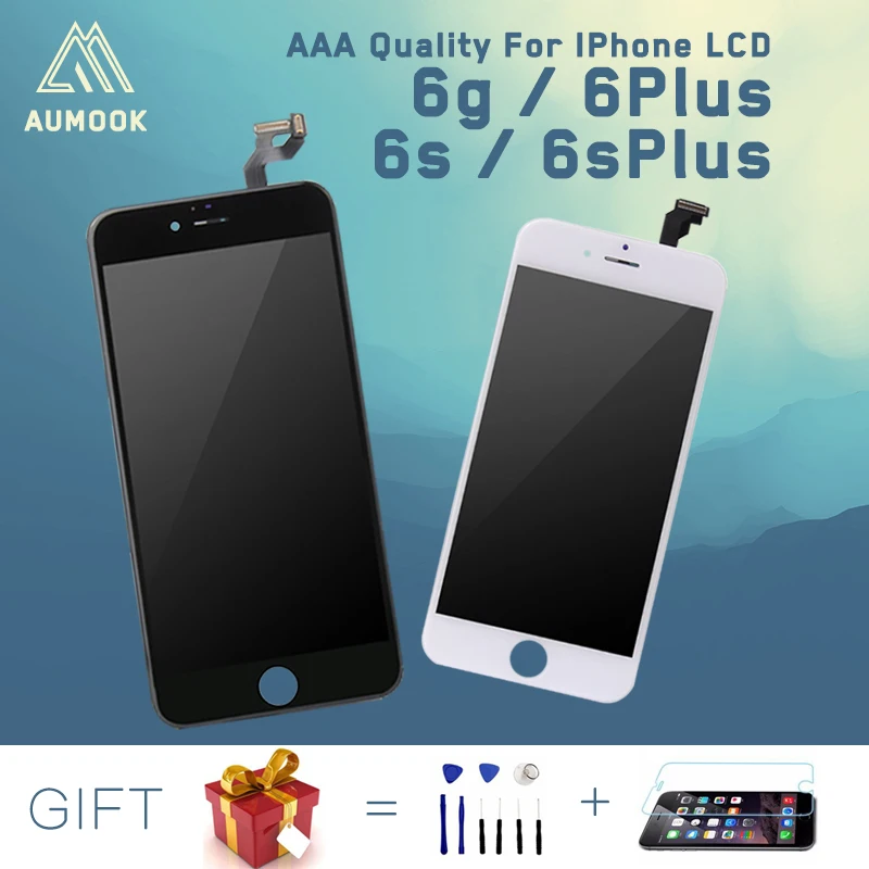 Качественный экран AAA для iPhone 6 plus 6s ЖК-дисплей и дигитайзер сменный сенсорный 6g LCD