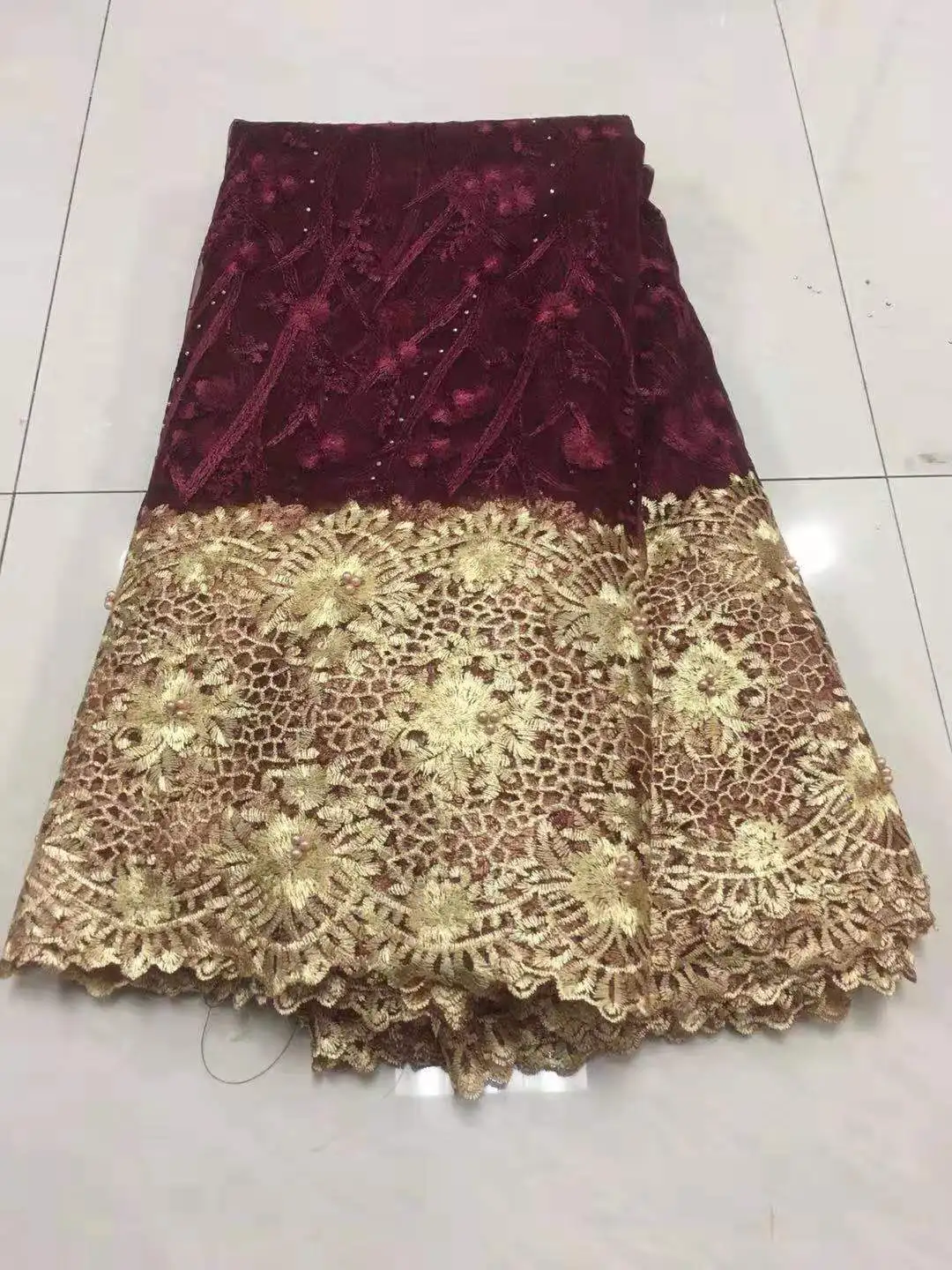 

2020 Latest French Nigerian Laces Fabric High Quality Tulle African Laces Fabric Wedding African French Tulle Lace M3123