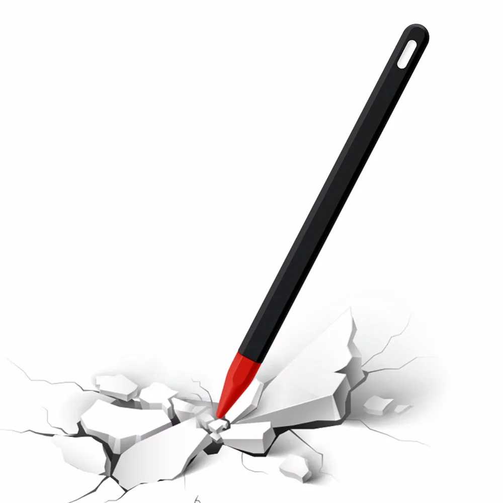 Ручка для Apple Pencil 2 Чехол iPad Pro чехол-карандаш для планшета сенсорный Стилус защитный чехол портативный Мягкий силиконовый чехол