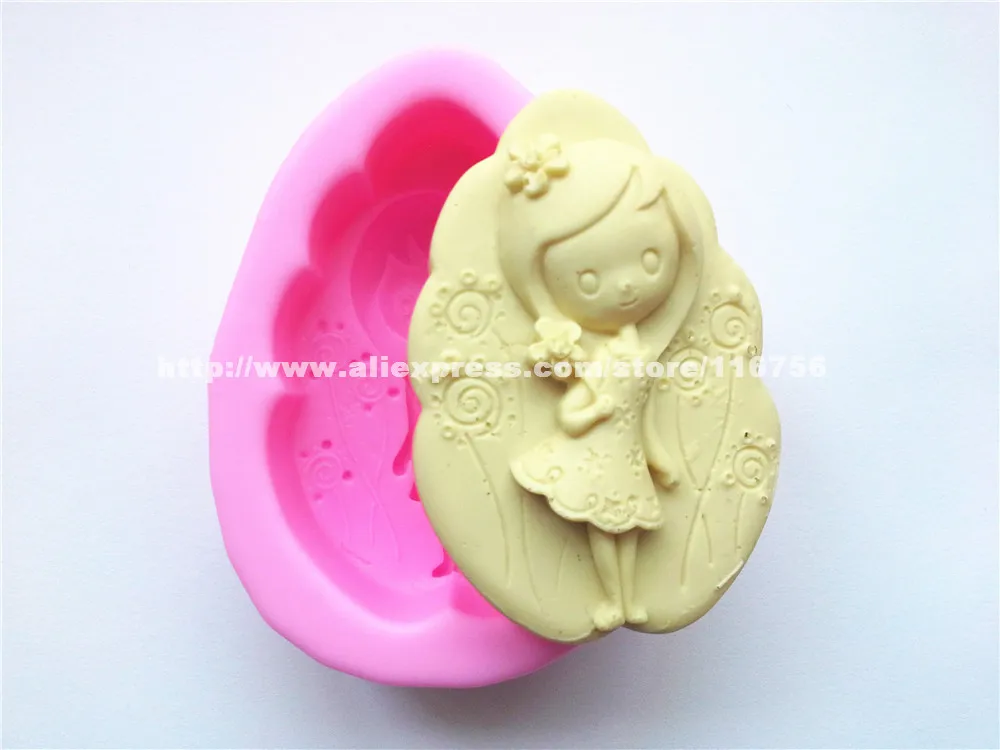 

Форма для торта в форме цветка из силикона, 3d-силиконовая форма для украшения торта, для девочек, бесплатная доставка, 176