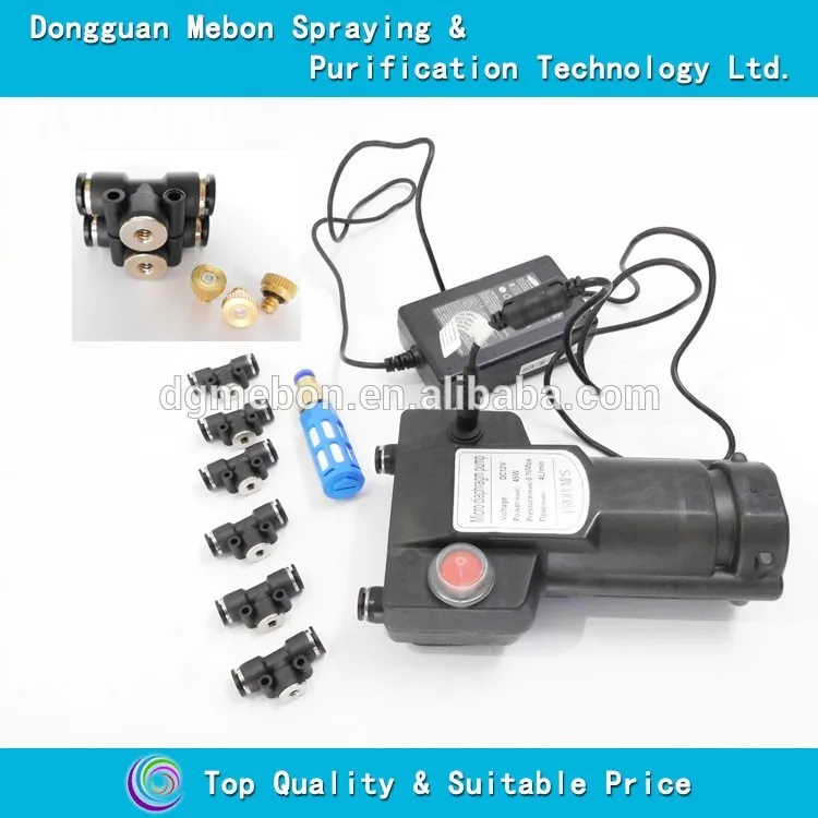 Бесплатная доставка 18 насадок охлаждающий туман машина наружная система