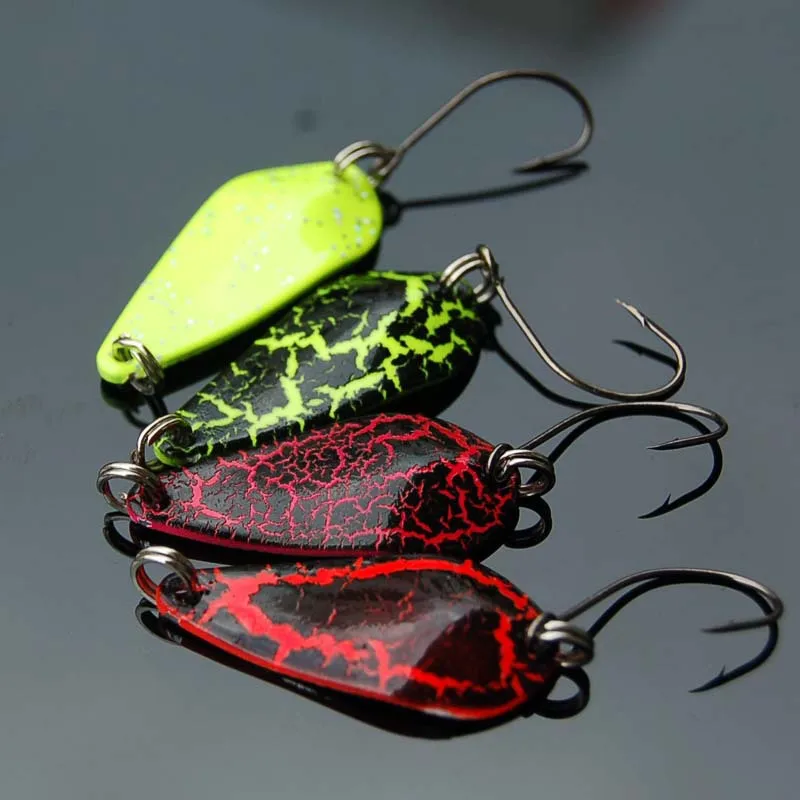 4 шт./лот новинка 2017 металлическая Спиннер ложка рыболовная приманка твердая