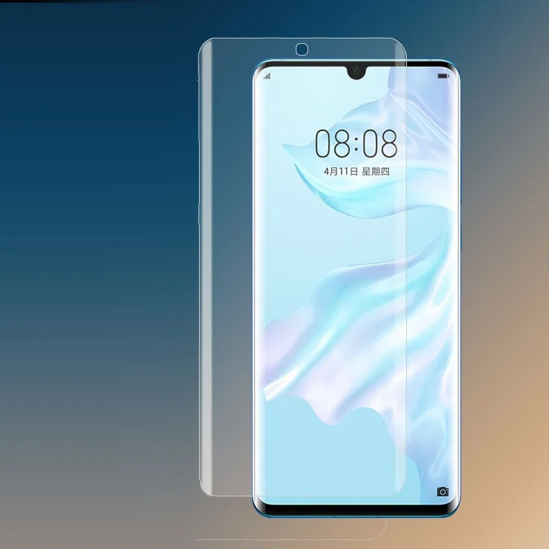 Передняя или задняя Гидрогелевая пленка полное покрытие для Huawei P30lite P20 Pro мягкая