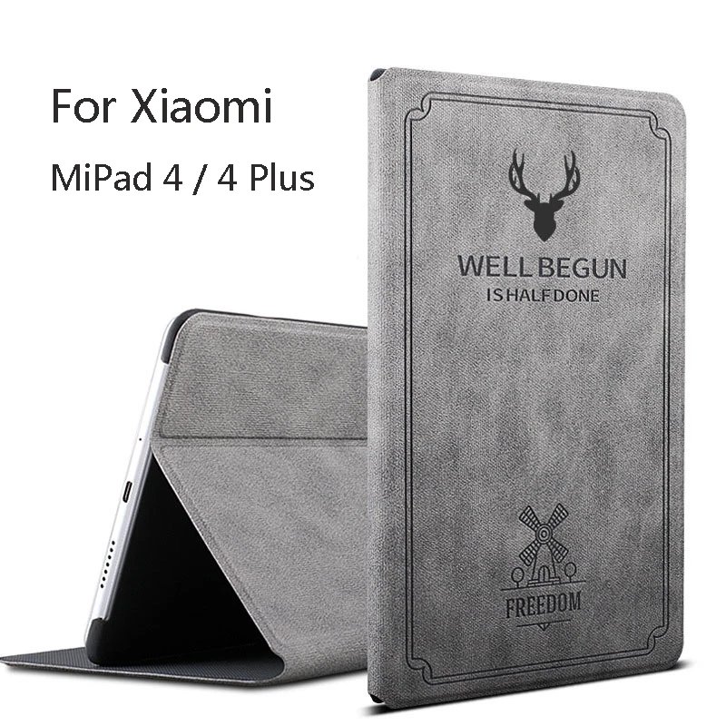 Для Xiao MiPad 4 Plus чехол 10 1 смарт-чехол из искусственной кожи флип-чехол для MIPAD 8