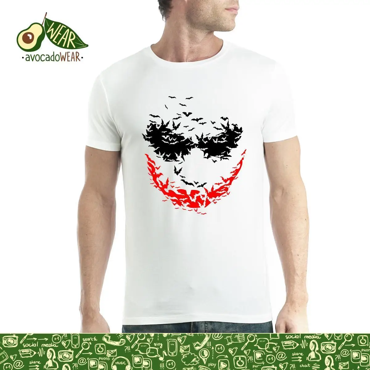 Psycho Smile Bats Мужская футболка S 3XLNew футболки Забавные топы новинка унисекс высокое