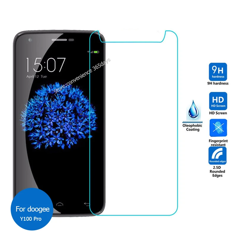 Закаленное стекло Для Doogee VALENCIA 2 Y100 Pro защита экрана 9h защитная пленка на Dooge VALENCIA2