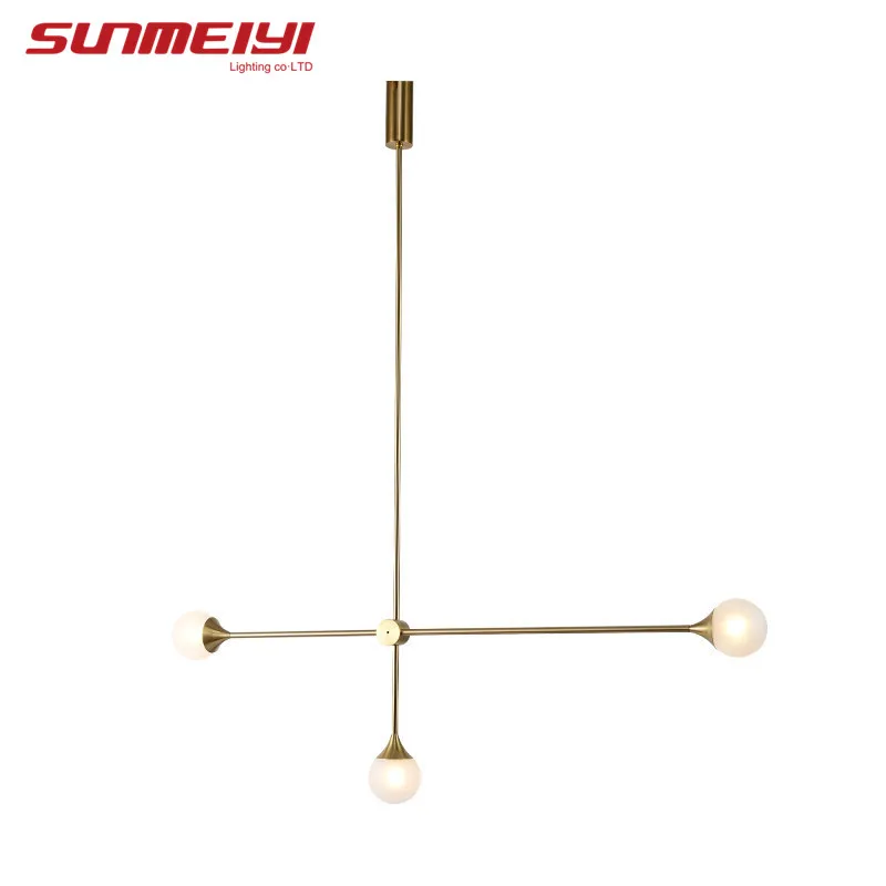 Modern Minimalist Pendant Light Lamp Nordic Ceiling Clothing Decoration glass ball for Living Room Bedroom Dining | Освещение