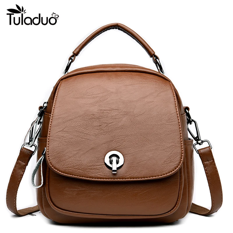

Fashion Women Backpack High Quality Youth Leather Leisure Backpacks For Teenage Girls Female School Casual Bag Bagpack Mochila