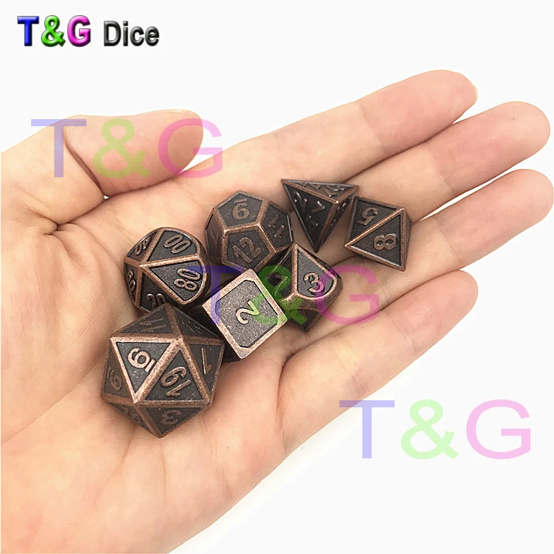 T & G Высокое качество Подземелья и Драконы 7 шт./компл. креативная РПГ игра
