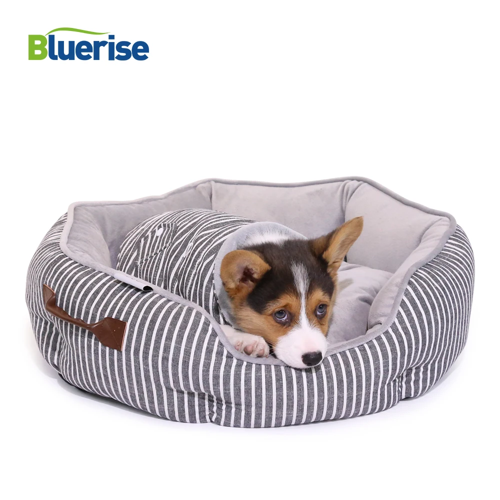 BLUERISE двухсторонняя скругленная cattery четырехсезонная универсальная Лежанка для