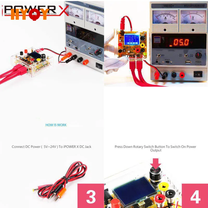 Ipowerx высокое поддержание точности блок питания для IPHONE 6/6 P/7/7 P/8/8 P/X IPOWER X