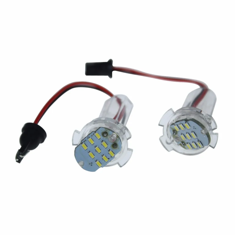 Светодиодный x 9 Светодиодные лампы для номерного знака без ошибок автомобильные