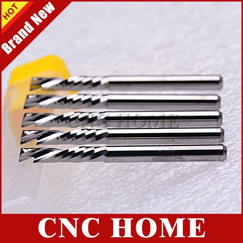 1 шт. спиральные концевые фрезы с высоким и нижним давлением из карбида AAA