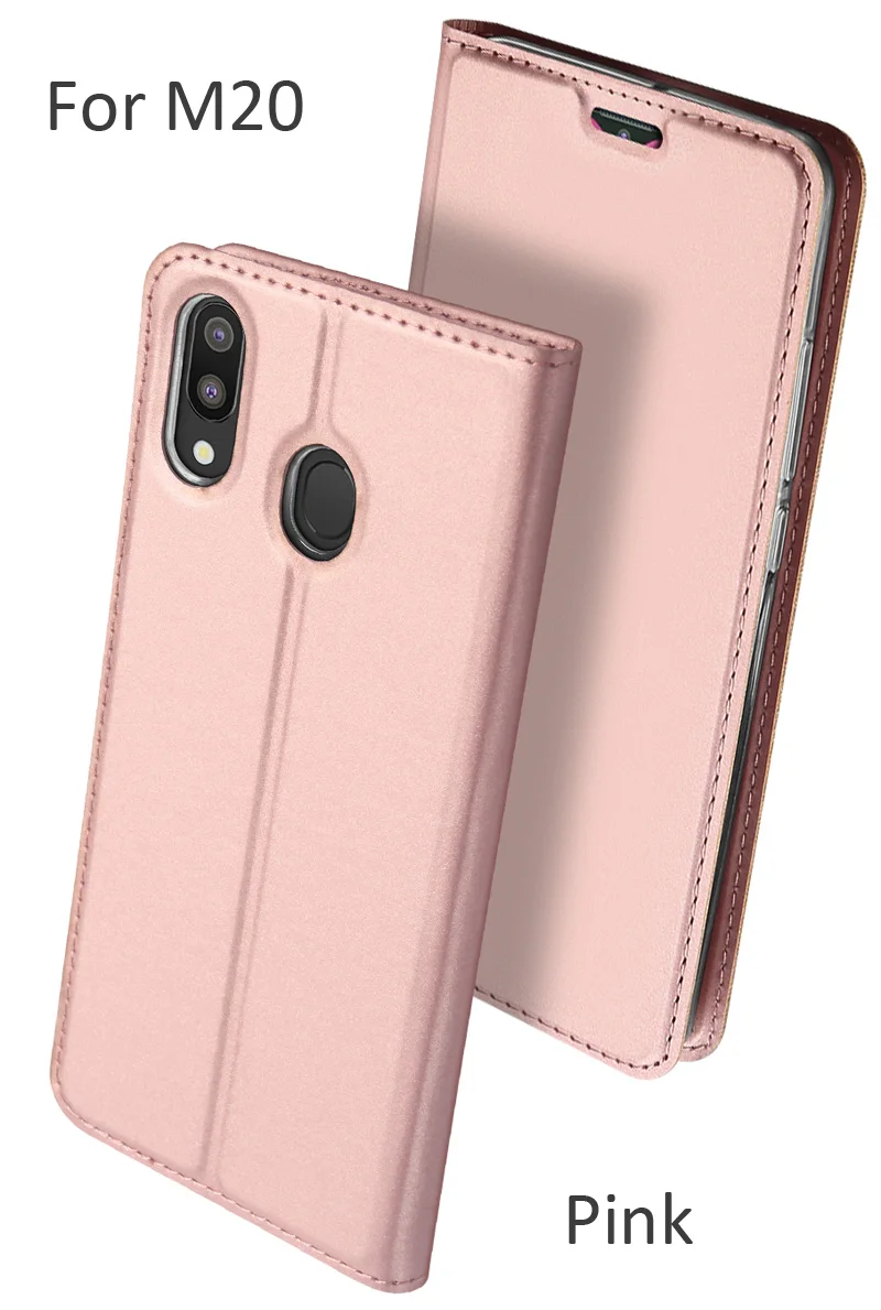 DUX DUCIS чехол для samsung Galaxy M20 M40 M10 Книга Флип кожаный бумажник чехол