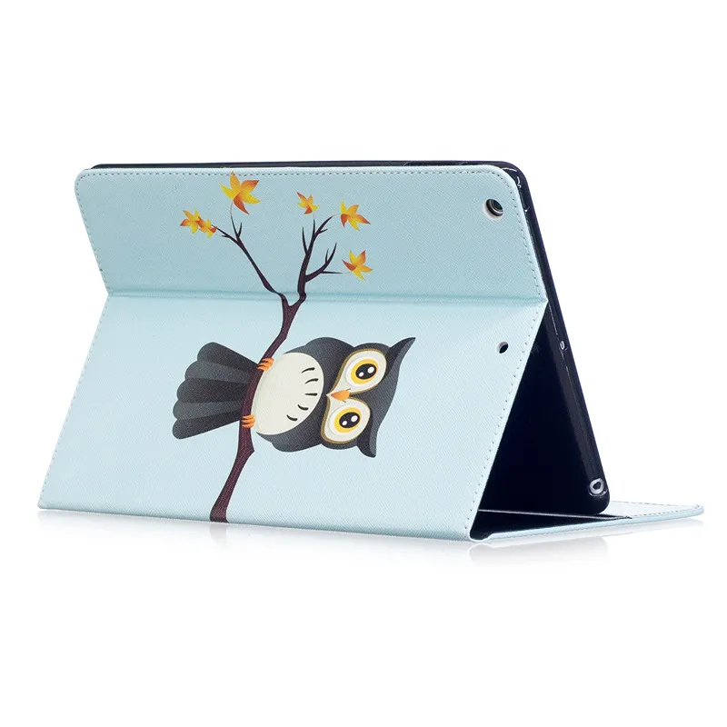 Кожаный чехол TopArmor 5 видов стилей с изображением панды бабочки для Apple iPad 5/Air 1