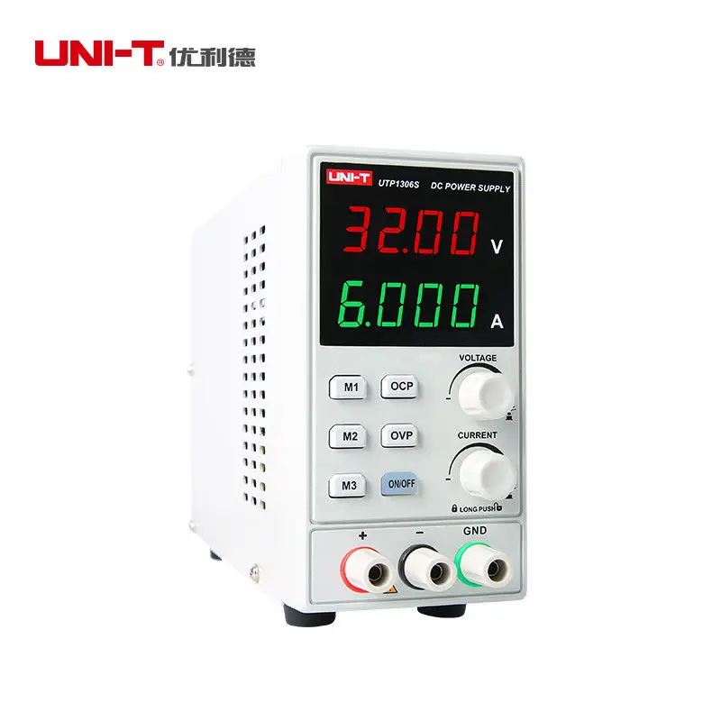 UNI T UTP1306S Регулируемый переключатель постоянного тока Питание 32V 6A одноканальный 4
