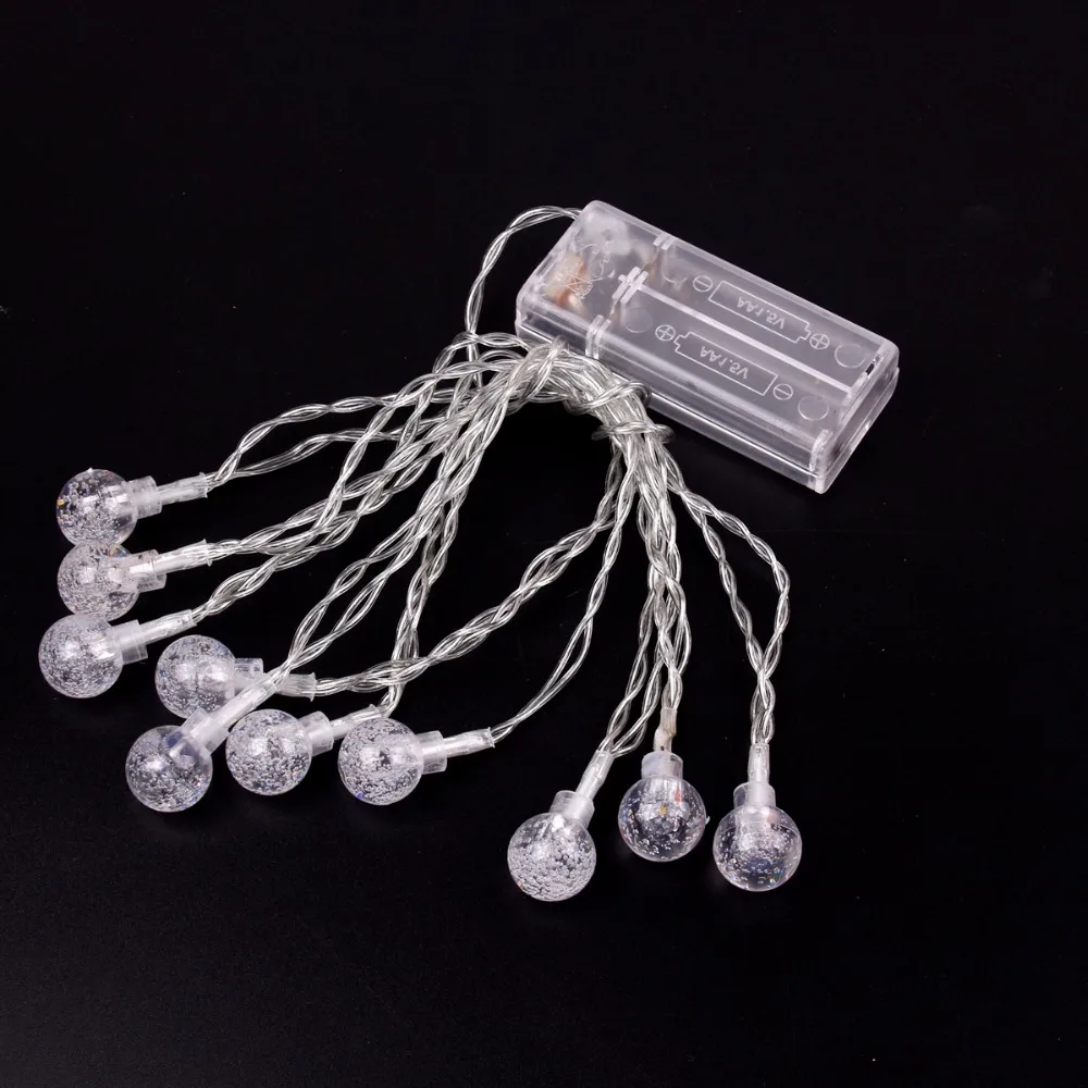 QIFU 2 м светодиодные гирлянды рождественские украшения Дерево Декор шары для