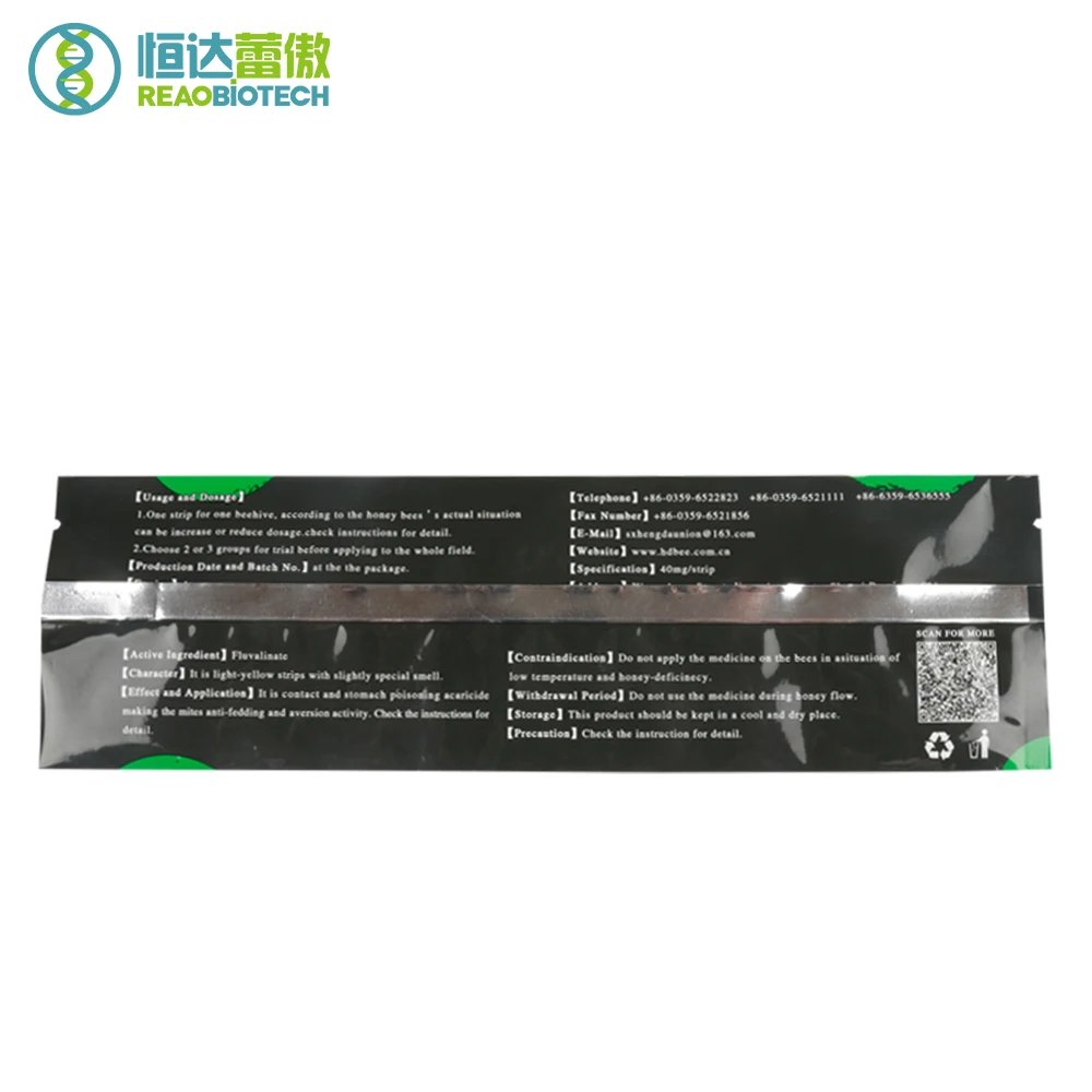 10 шт./пакет пчелы медицины флувалинат ленты полоски Пчеловодство клеща убийца