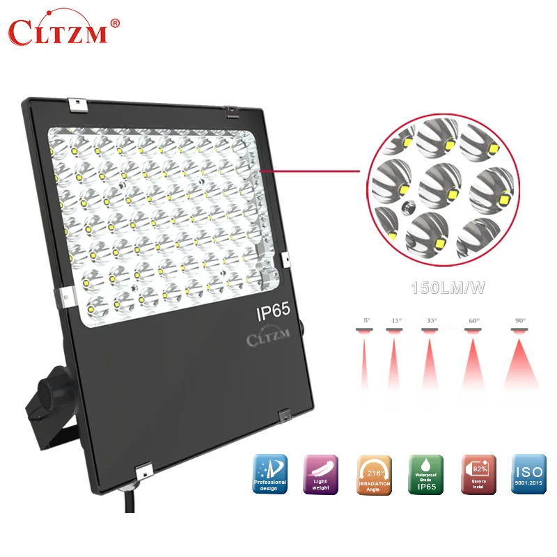 LED Flood Light 80W Floodlight IP65 Projector Waterproof AC85-265V Outdoor Spotlight Garden Lamp Lighting Warranty Five Years | Лампы и