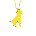Модное ожерелье Pit Bull Pitbull на заказ, ожерелье для собаки, ожерелье для щенка, подвеска животное, ювелирные изделия для домашних животных, колье для женщин, подарок