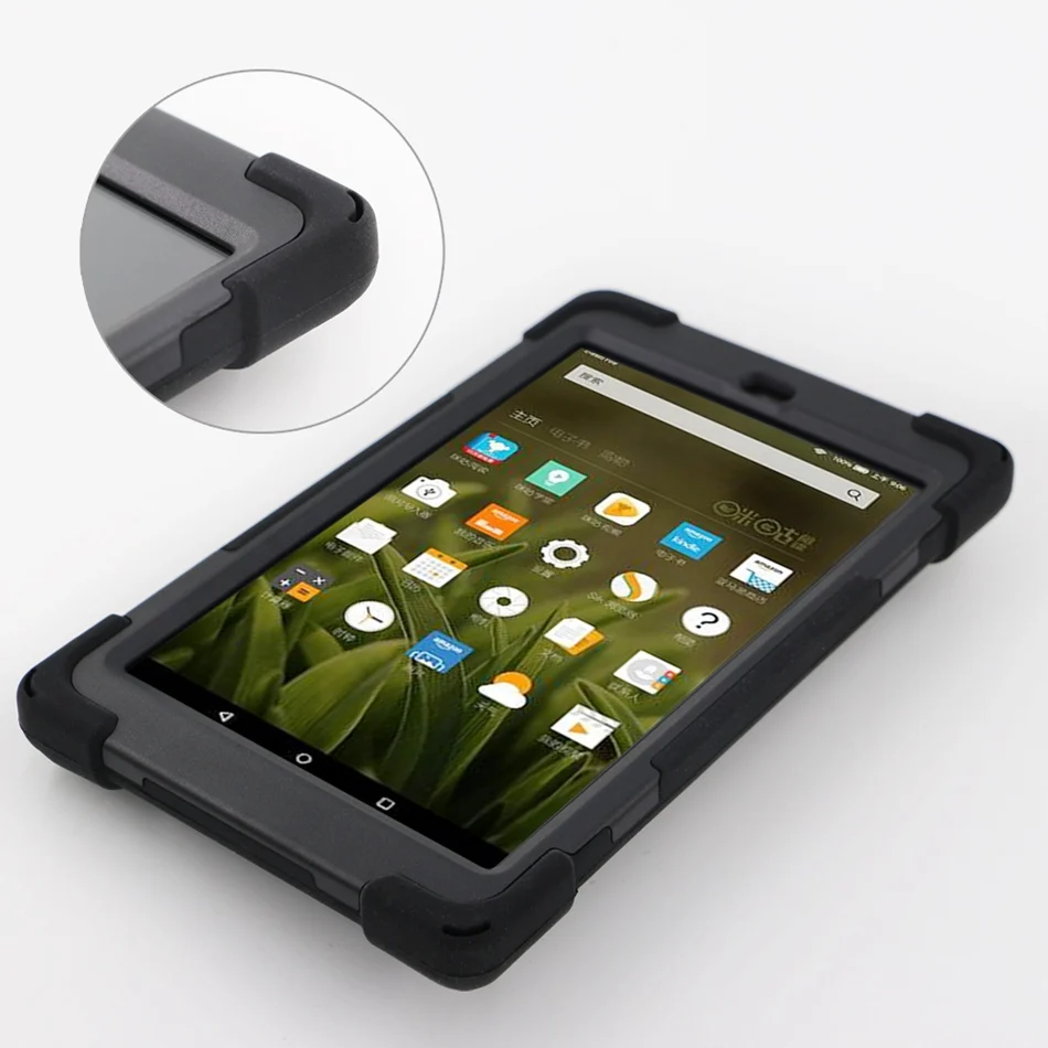 Сверхмощный ударопрочный чехол на руку для Amazon Kindle Fire HD 8 HD8 с подставкой Гибридный детский безопасный чехол для планшета